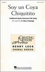 Soy un Coya Chiquitito Two-Part choral sheet music cover